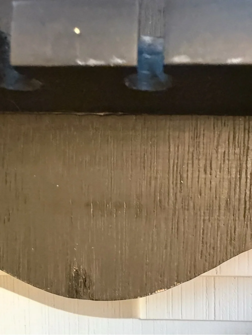 Primitive Wood Black Wall 50 Spoon Rack Display Rustic Cottagecore Kitchen READ
